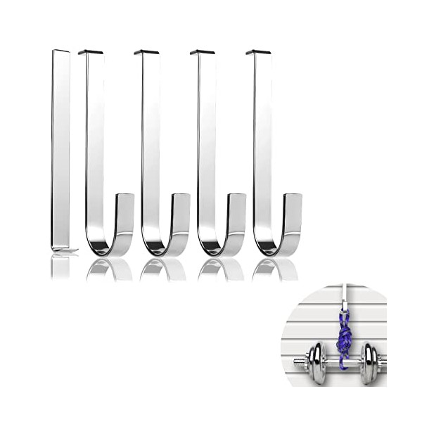 4pcs Siding No Damage Hook, Fiber Cement Hook with an