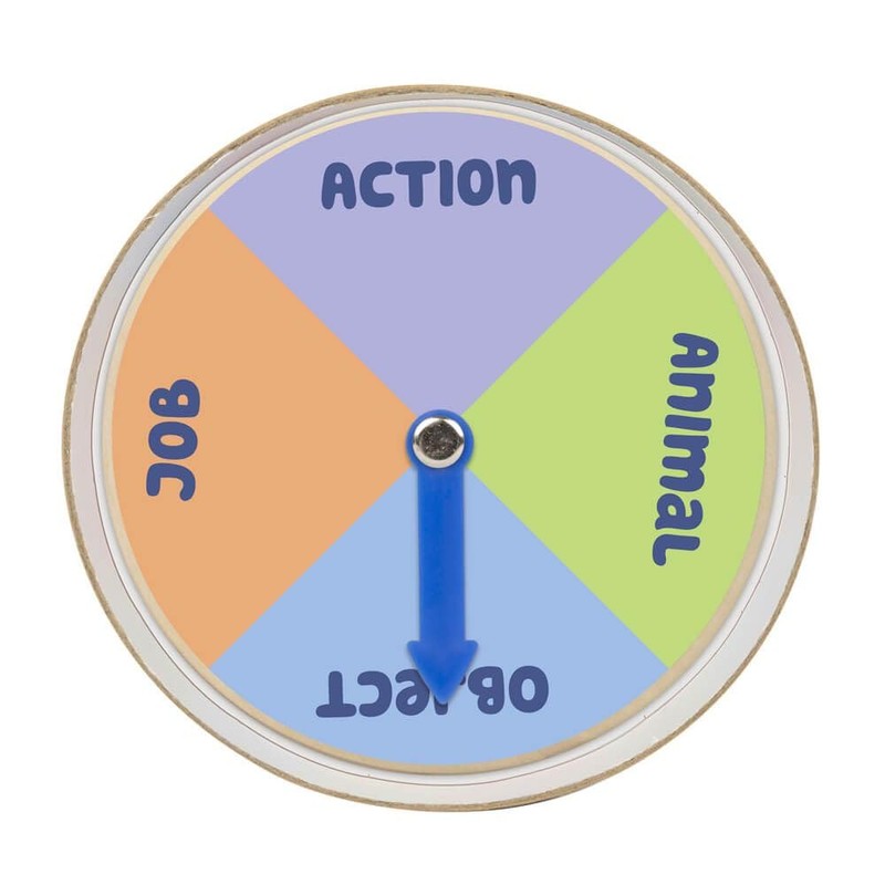 Bluey Wooden Charades 29-Piece Activity Toy Playset