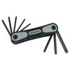 Folding TorxÂ Star Key Set of 8 (T9-T40)