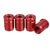 X AUTOHAUX 4pcs Wheel Tire Valve Stem Caps Universal with