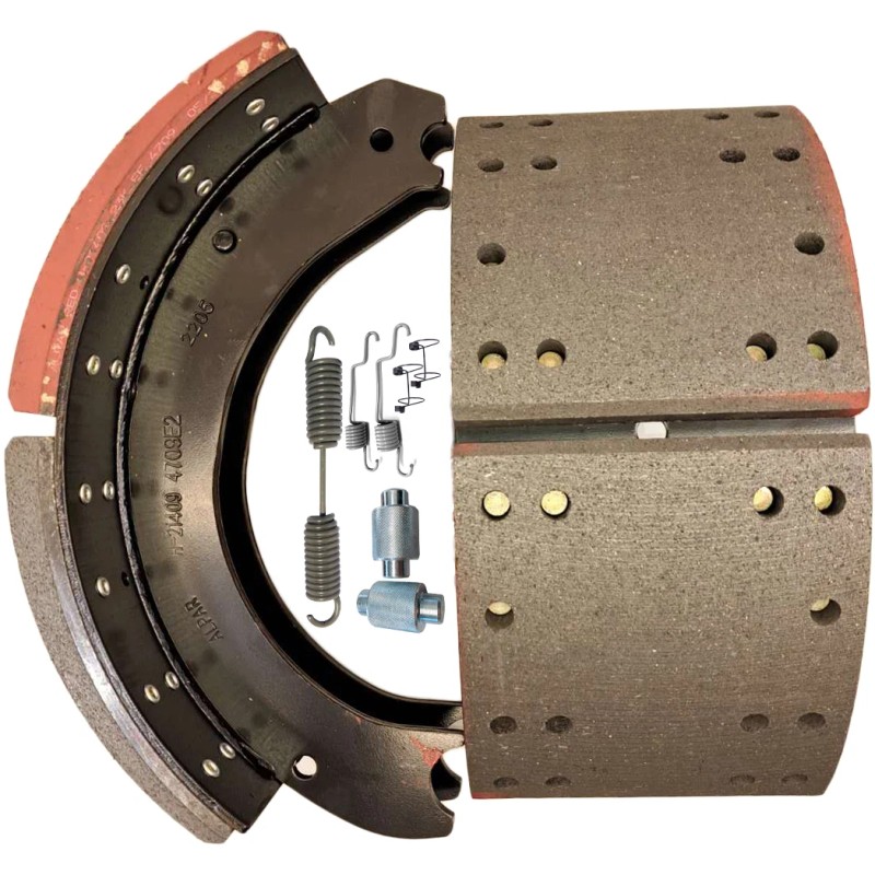 ALPAR 4709 ESII Eaton Air Brake Shoes Kit 16.5" x