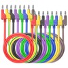 Goupchn 4mm Stackable Banana Plug to Banana Plug Test Leads