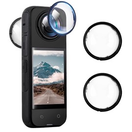 Rotating Lens Guard for Insta360 X4 Action Camera - Waterproof Anti-Scratch High Transparency Lens Protector Removable Protective Cover Frame for Standard Lens Ideal for Outdoor Adventures & Travel