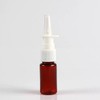 Tangseajiao 6cs Brown 10ml PET Empty Nasal Spray Bottles, Refillable