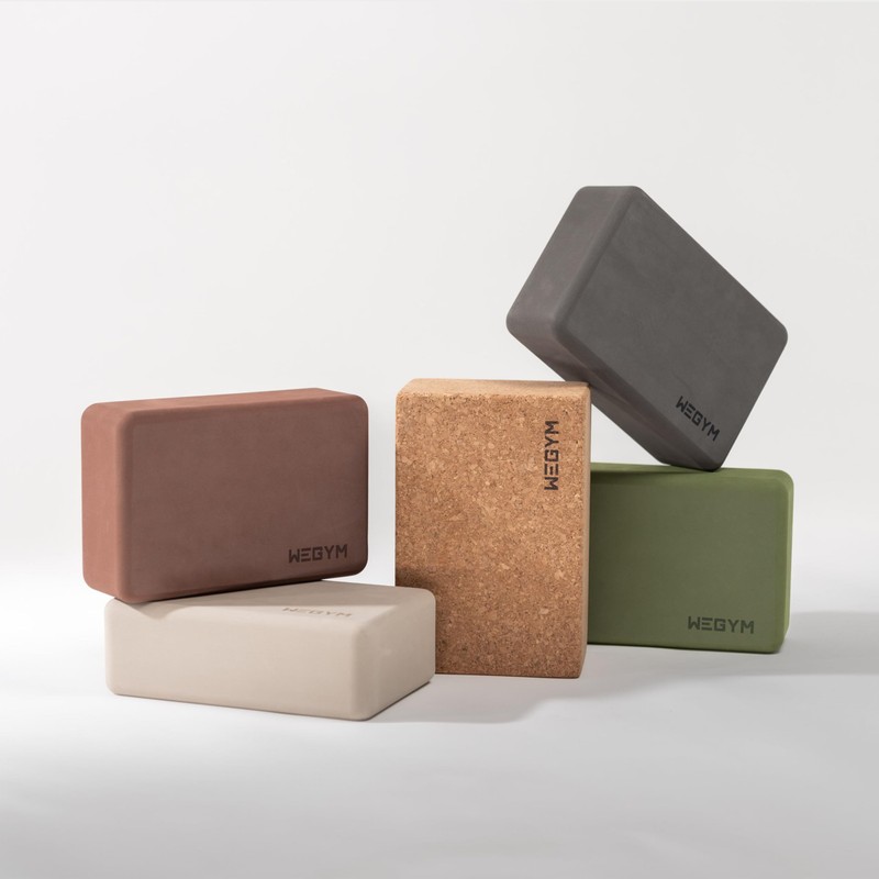 WeGym EVA foam blocks with Anti-Slip, Comfortable Grip, Sturdy Sides