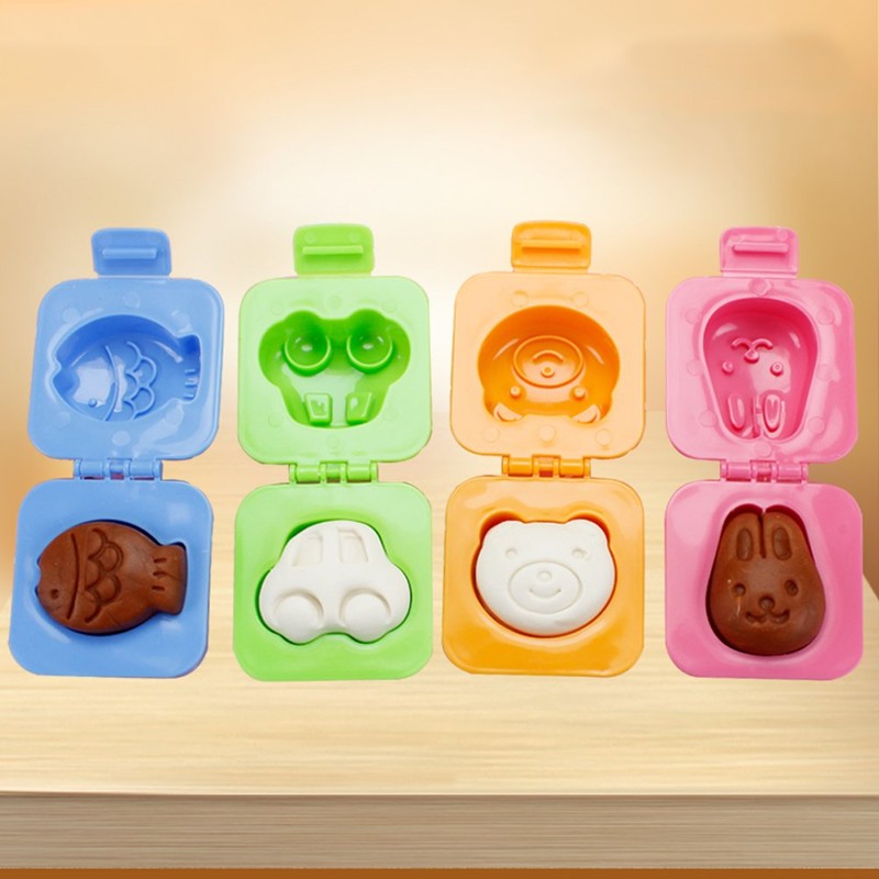 6 Pcs Cartoon Eggs Cute Mould Pan Cooking DIY Tools