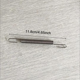 TorSor 2 Pack Drywall Sander Spring Replacement 4.6 Inch Tension Springs Parts for Electric Drywall Sander with Vacuum Dust Collector Popcorn Ceiling Removal Tool Ceiling and Wall Sander