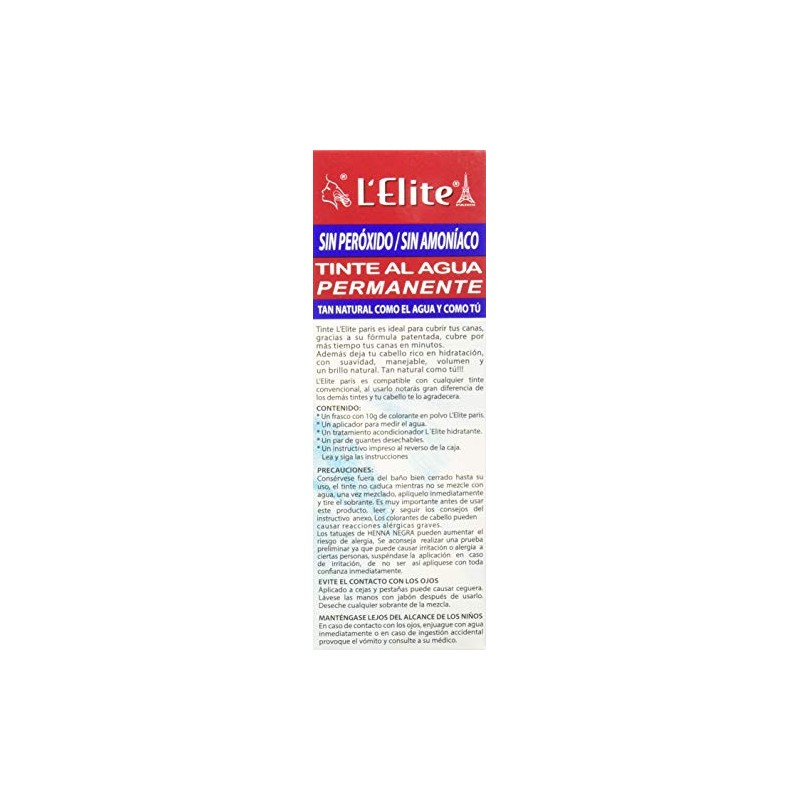 Tinte para Dama, Negro Azabache 27, 10 gr