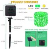 Solar String Lights Outdoor, 2-Pack 80FT 200 LED Solar Christmas