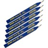 MultiScrew IRWIN Carpenter's Pencil, Medium Lead, 6-Piece Set Loose Irwin