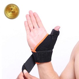 Dareum Firm Grip Sports Thumb & Finger Protector Right Brace 2ea