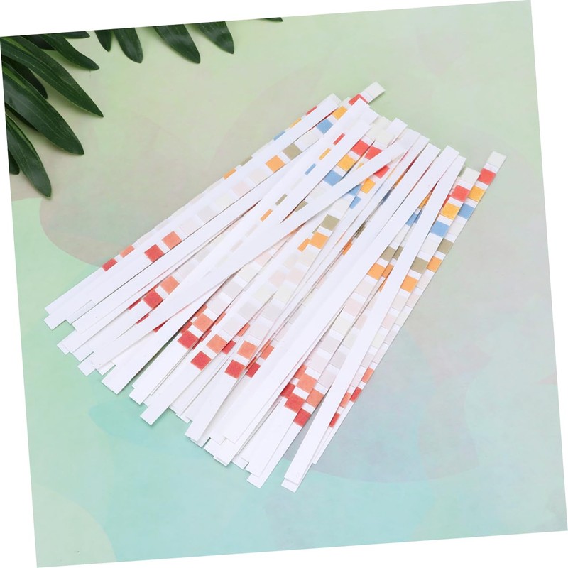 Sosoport 50pcs Pool Test Strips for Ph Hardness Alkalinity and