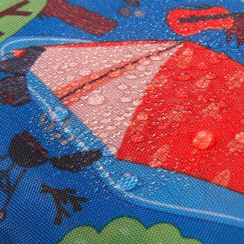 ECO CHIC Lightweight Foldable Water Resistant Backpack Rucksack Folds into