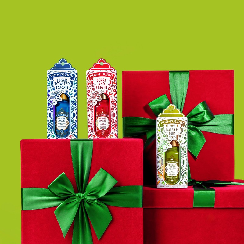 Poo-Pouri Before-You-Go Holiday Toilet Spray, Sugar Toasted Toots, 2 Fl