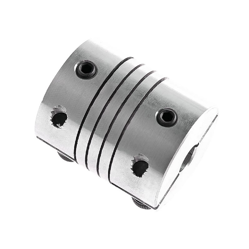 GooEquip 1 Piece Shaft Coupling Flexible Coupling 6.35 mm to