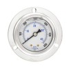 PIC Gauges 204L-404K Front Flanged Panel Mount Glycerine Filled Pressure