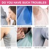 Pack of 40 Underarm Pads, Invisible Odourless Underarm Pads Sweat,