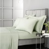 Bianca 400 Thread Count Cotton Sateen Double Fitted Sheet Green