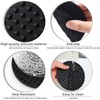 Eccliy 48 Pack Silicone Coasters for Drinks Nonslip Silicone Drink