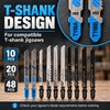 T-Shank Jigsaw Blades for Wood, Metal & Plastic Cutting –