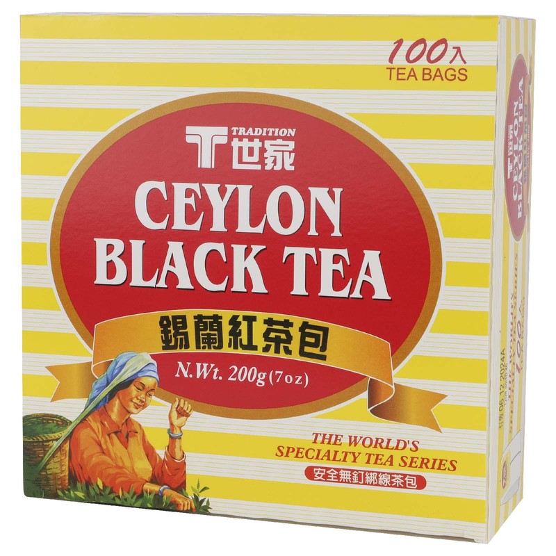 T TRADITION Ceylon Black Tea Bag 100 Packs