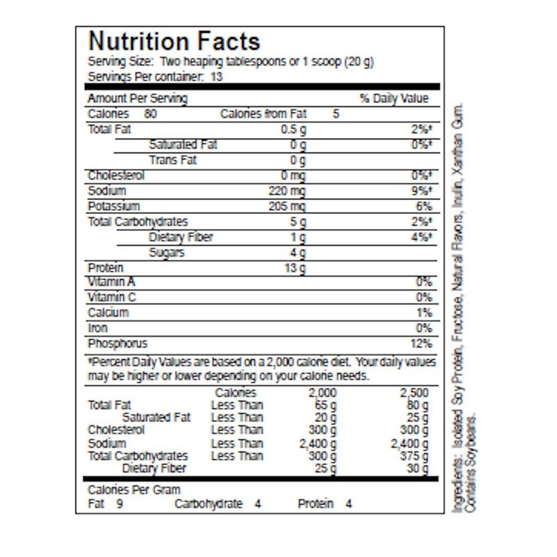 Dialyvite - Hi-Peak Instant Soy Protein Mix - 260 Grams
