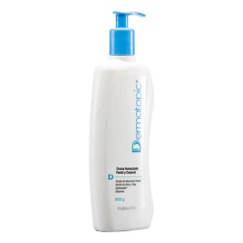 Crema Humectante Uso Facial Corporal Dermatopic 500 Emoliente Tratamiento Piel Reseca Áspera Descamación Picazón Contiene Aceite Almendras Olivo
