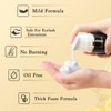 Lash Shampoo -100 ML Eyelash Shampoo Eyelash Extension Cleanser for