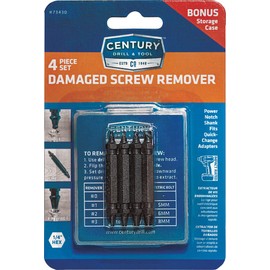 Century Drill & Tool 73430 Damaged Screw Remover Set