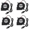 4 Pack 5015 USB Blower Fan | 5V USB Blower