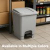 Zedfire [Red] Step-On 4-Gallon Trash Can - Compatible with Biohazard