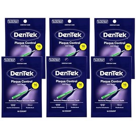 Dentek Easy Brush Cleaners Extra Tight Spaces 16 Count (6 Pack)