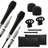 Bowens Dynamic Microphone 2-Pack – Wired Handheld XLR Mics with