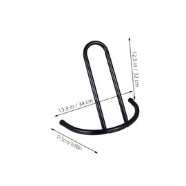 Mikinona 1Pc Bike Parking Rack Stand Durable Bracket for All Bike Types for Home Garage and Exhibitions Stable Display for Mountain Road