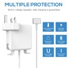 ARyee 20V 4.25A 85W T-Tip Macbook Charger, Replacement Adapter for