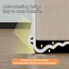 Veki 100cm Cutable Draught Excluder for Bottom of Doors, PVC