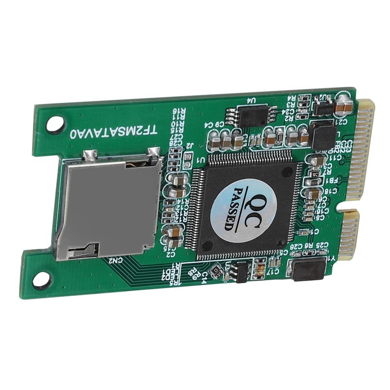 Micro SD TF Card to Mini PCI-E mSATA SSD Adapter