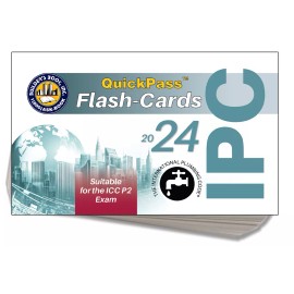 2024 International Plumbing Code IPC QuickPass Flash-Cards
