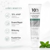 10% Nano Hydroxyapatite Toothpaste, Fluoride Free Toothpaste for Sensitive Teeth,