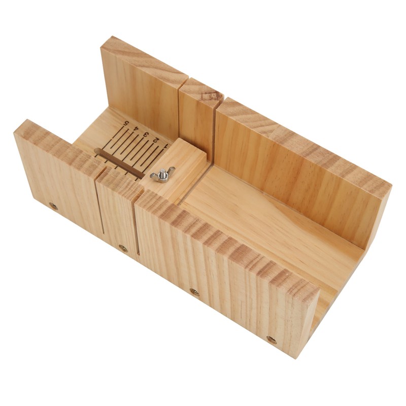 Soap Cutter Superb Polishing Rubber Wood Multipurpose Soap Cutter Slicer