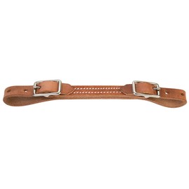 Weaver Leather Flat Harness Leather Curb Strap Russet, 44413