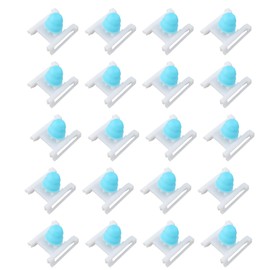 eMagTech 20 Stück Karosserie-Zierclips 3B0853576 Kompatibel mit VW Passat 3B2 1996-2000