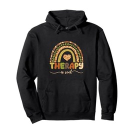 Therapy is Cool Inspirational Quote Daily Life Motivation Pullover Hoodie