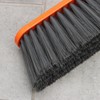 Woobroo Outdoor Broom Heavy Duty,Household Collapsible Angle Brush with 100