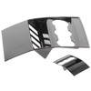 Armrest Box Rear Air Vent Trim Anti Kick Cover Carbon