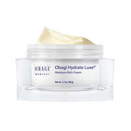 Obagi Medical Obagi Hydrate Luxe Ultra-Rich Facial Moisturizer ?Non-Comedogenic with Tara Seed Extract and Biomimetic Peptides ?Intensive Night Face Cream for Dry, Sensitive or Aging Skin ?1.7 oz