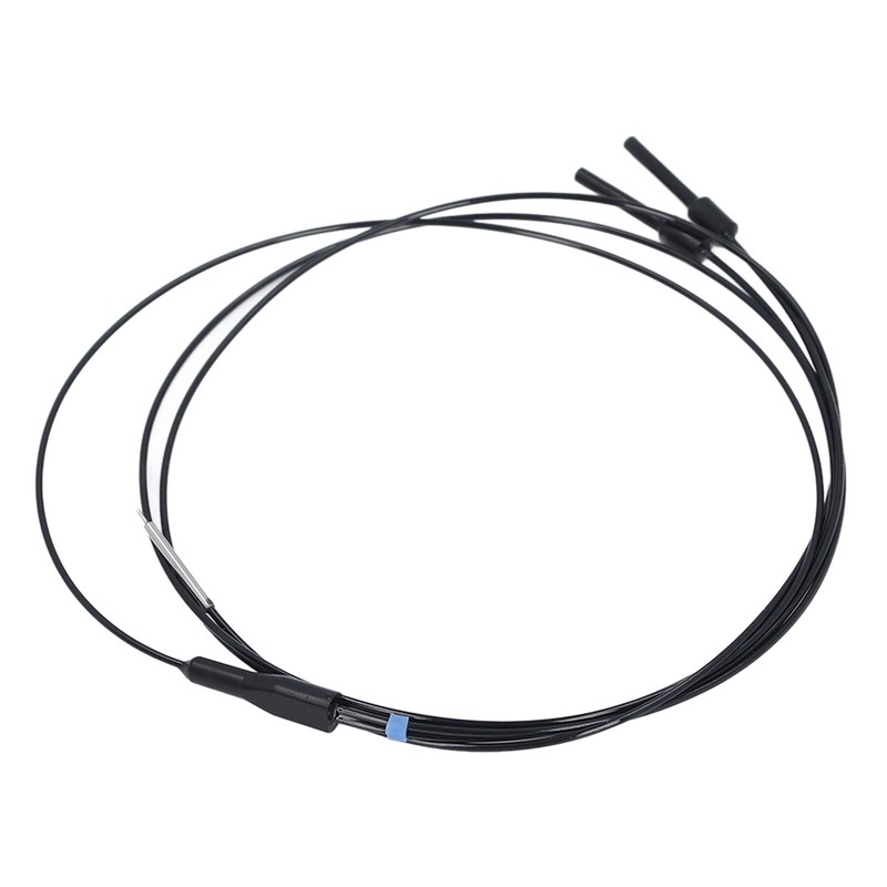 2PCS Fiber Optic Sensor 0‑46mm Detection Distance Tube Reflective Optical