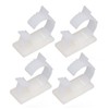 100Pcs Cable Management Clip Adjustable Adhesive PA66 Nylon Cord Organizer