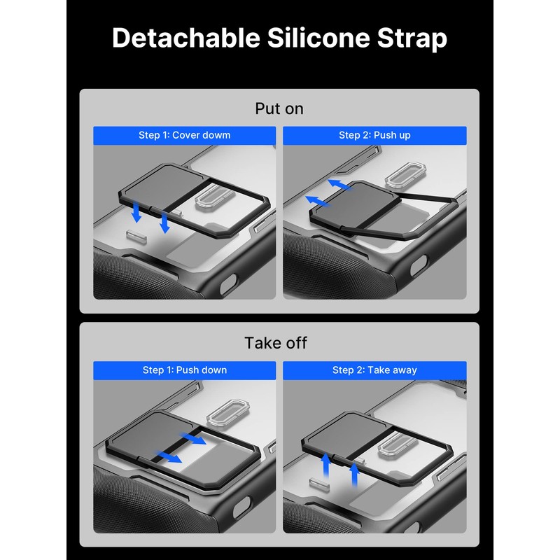 JSAUX PC0104 ModCase Compatible with Steam Deck, Steam Deck Case