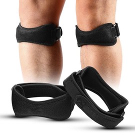 Knee Brace for Men - Adjustable Compression Sleeve Wrap,Breathable Stabilizing Support Relief Lightweight Design for Lifting Gym Workout Walking Basketball